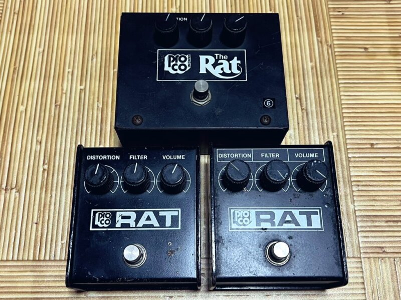 PROCO RAT large box 79年製＆small box 88年製と84年製