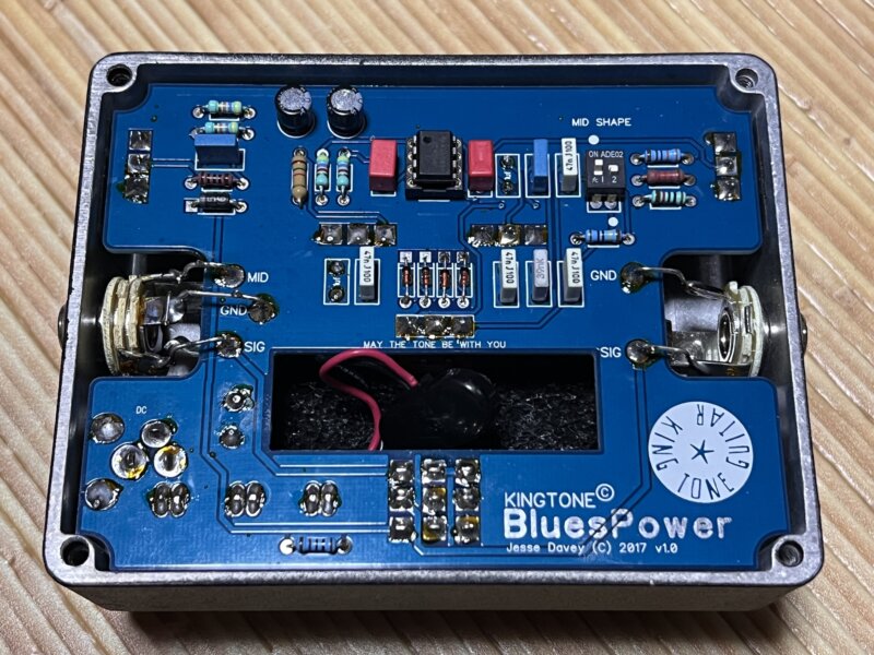 King Tone Guitar Blues Power V1.0 基板