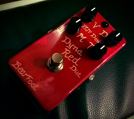 bearfoot Dyna red dist ギター ディストーション